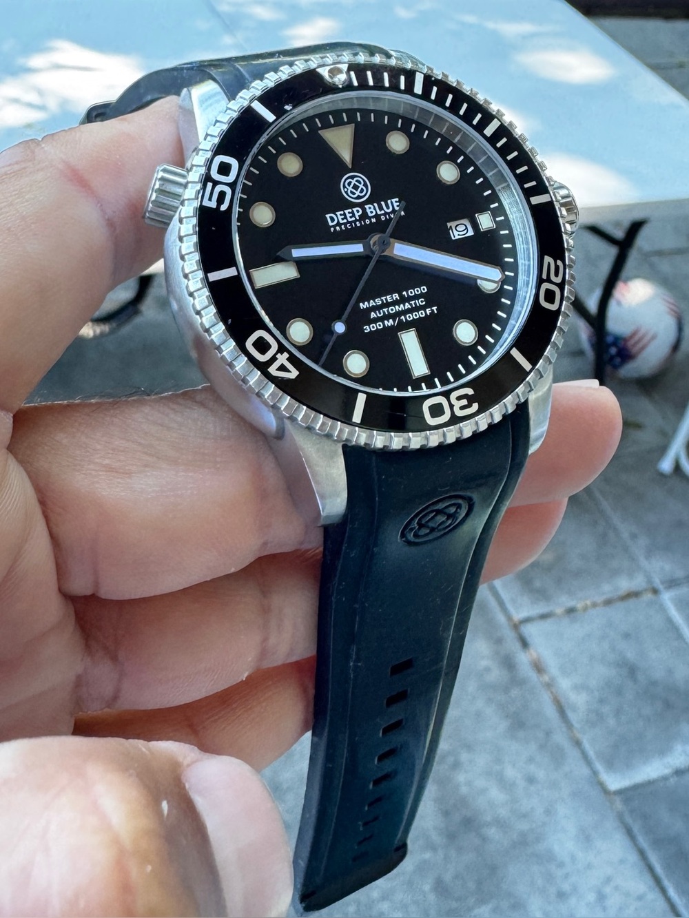 Deep Blue Master 1000 Automatic Watch
